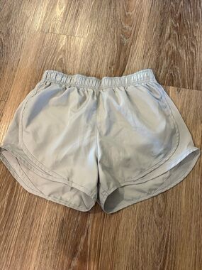 Nike Women's Light Gray Running Shorts